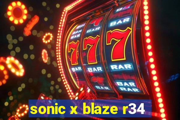 sonic x blaze r34